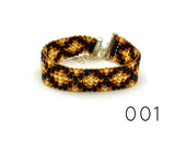 Beaded Loom Bracelets; for Tactile Stimming while Looking Fancy - Kinetic Color Foundry