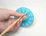 Lazy Susan Style Rotating Slanted Modular Pallette - Kinetic Color Foundry