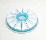 Lazy Susan Style Rotating Slanted Modular Pallette - Kinetic Color Foundry