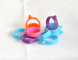 Unicorn Ring : A pressure point stim, customizable and 3d printed - Kinetic Color Foundry