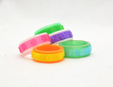 Flower Pattern Fidget Ring - Kinetic Color Foundry