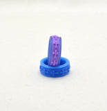 Cross Pattern Fidget Ring - Kinetic Color Foundry