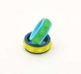 Basketball Pattern Fidget Ring - Kinetic Color Foundry