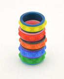 Basketball Pattern Fidget Ring - Kinetic Color Foundry
