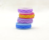 Wave Pattern Fidget Ring - Kinetic Color Foundry