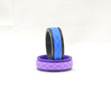 Weave Pattern Fidget Ring - Kinetic Color Foundry