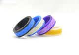 Weave Pattern Fidget Ring - Kinetic Color Foundry