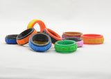 Skull Pattern Fidget Ring - Kinetic Color Foundry