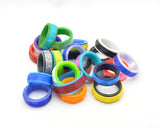 Star Pattern Fidget Ring - Kinetic Color Foundry