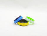 Star Pattern Fidget Ring - Kinetic Color Foundry