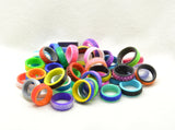 Bulk Spinner Fidget rings - Kinetic Color Foundry