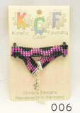 Retrowave Series Beaded Loom Bracelets for Tactile Stimming while Looking Fancy - Kinetic Color Foundry