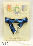 Retrowave Series Beaded Loom Bracelets for Tactile Stimming while Looking Fancy - Kinetic Color Foundry