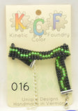 Retrowave Series Beaded Loom Bracelets for Tactile Stimming while Looking Fancy - Kinetic Color Foundry