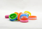 Horseshoe Pattern Fidget Ring - Kinetic Color Foundry