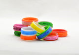 Horseshoe Pattern Fidget Ring - Kinetic Color Foundry