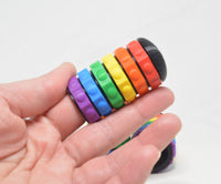 Rainbow Tower Finger-top fidget spinner - Kinetic Color Foundry