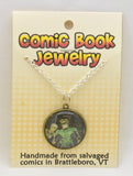 Comic Book Pendants : Green Lanterns - Kinetic Color Foundry