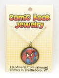 Comic Book Pendants : Spiderman - Kinetic Color Foundry