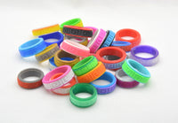 Bulk Spinner Fidget rings - Kinetic Color Foundry