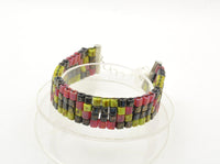 Dark DNA Woven Fidget Bracelet - Kinetic Color Foundry