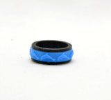 Dolphin Pattern Fidget Ring - Kinetic Color Foundry