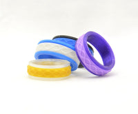 Weave Pattern Fidget Ring - Kinetic Color Foundry